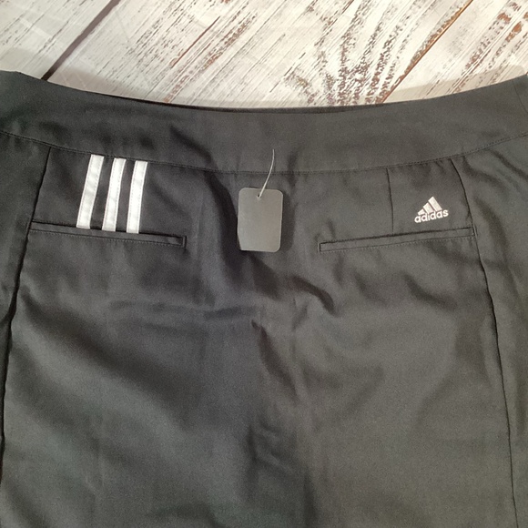 712. Adidas ClimaCool Black Golf Skirt Size 10 NWT - Picture 4 of 6